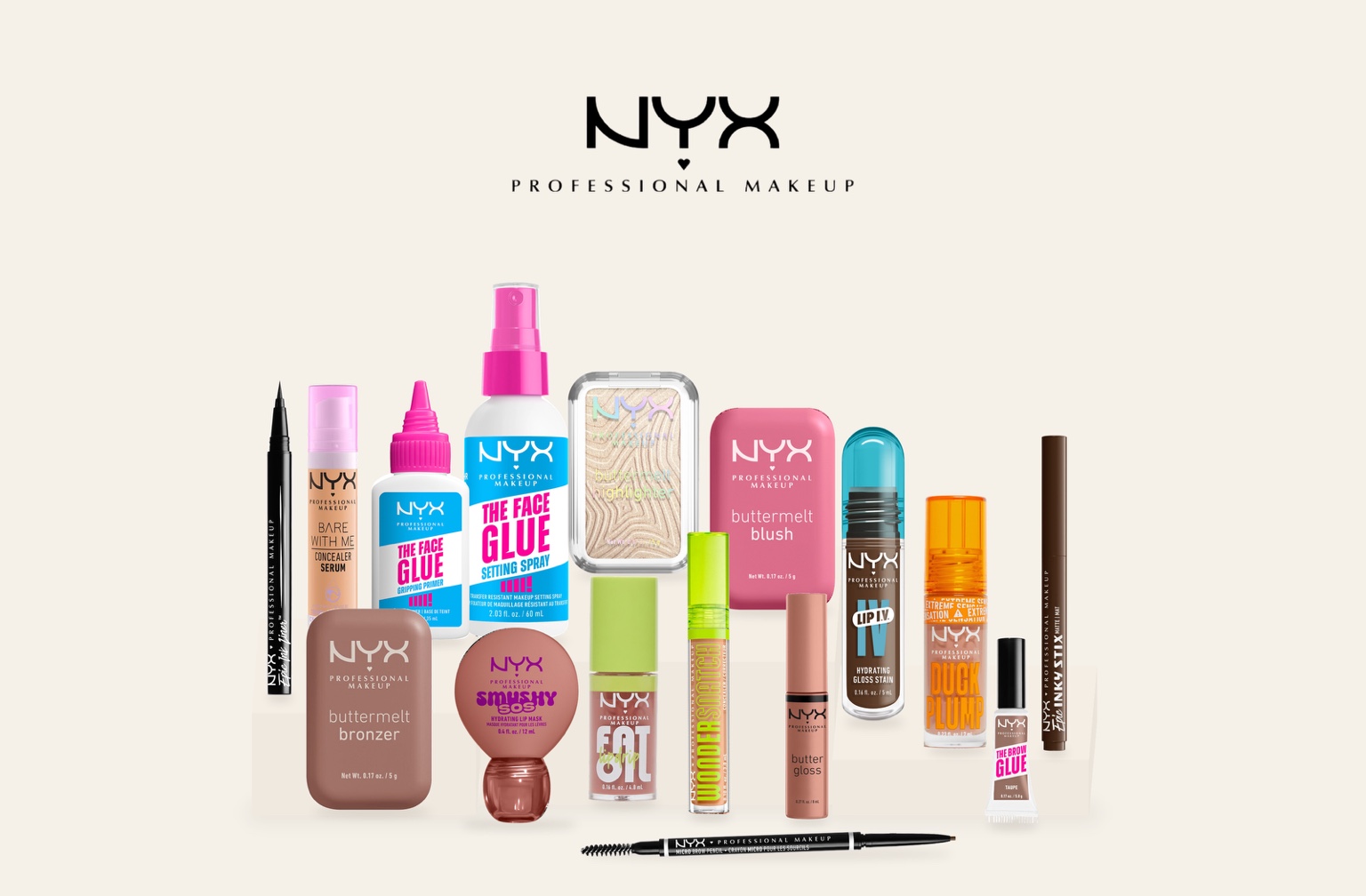 NYX Professional Makeup product assortment